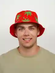 Красный панама унисекс