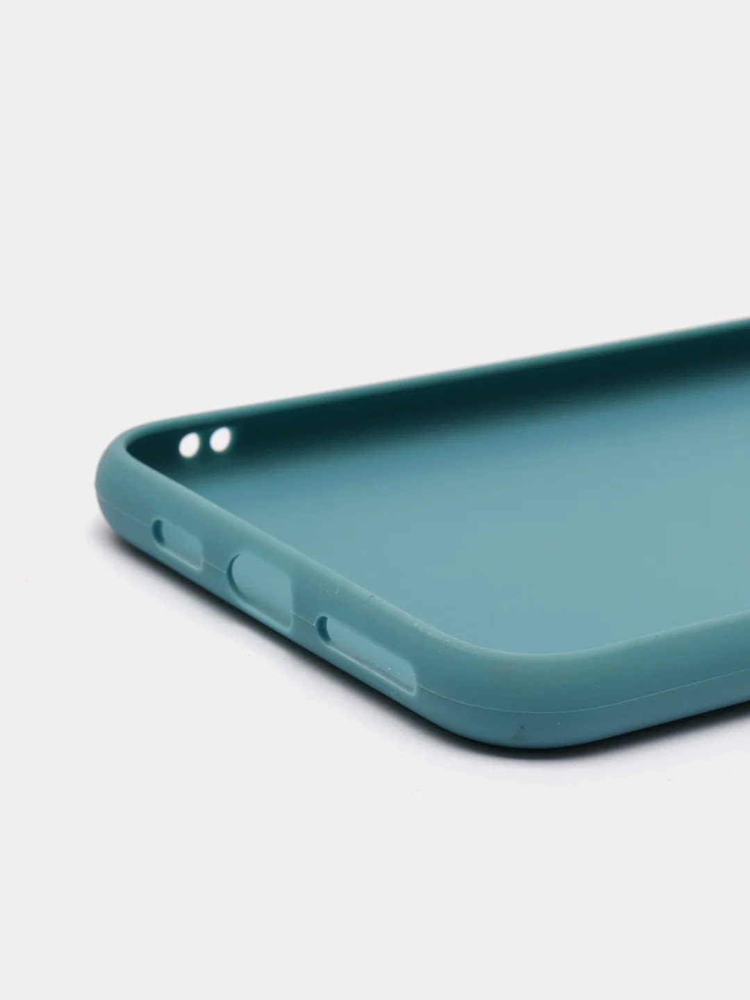 Бирюзовый яркий силиконовый чехол для iPhone, 14 цветов