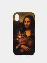 Силиконовый чехол с принтом для Apple Iphone XR, Мона Лиза