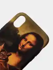 Силиконовый чехол с принтом для Apple Iphone XR, Мона Лиза