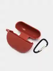 Коричневый чехол на Huawei Freebuds Pro для беспроводных наушников силиконовый КАРТОФАН матовый