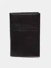 Тёмно-коричневый обложка для паспорта из натуральной кожи, 19 цветов