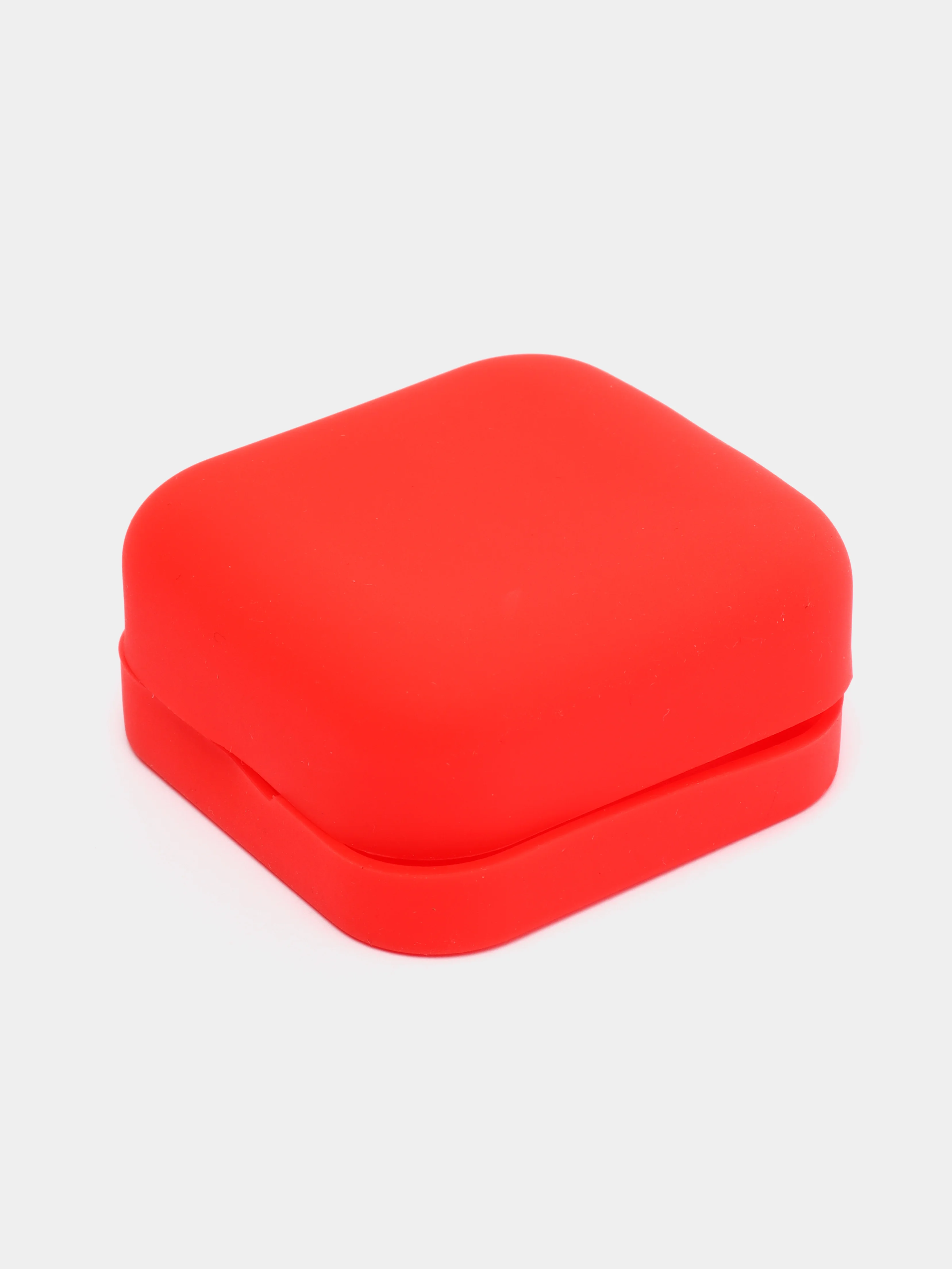 Красный чехол на Xiaomi Mi TWS Earphones 2 Basic/Air 2 SE для наушников силиконовый КАРТОФАН