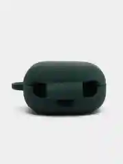 Зеленый чехол на Samsung Galaxy Buds 2/Live/Pro/2 Pro/FE для наушников КАРТОФАН силикон матовый