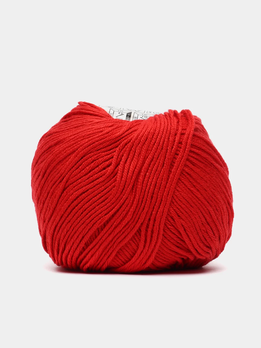 Красный пряжа YarnArt Baby Cotton, 50% хлопок, 50% акрил, 50 г, 165 м