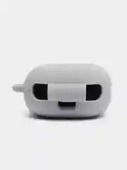Серый чехол на Samsung Galaxy Buds 2/Live/Pro/2 Pro/FE для наушников КАРТОФАН силикон матовый