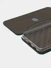 Багровый чехол-книжка Samsung Galaxy A02 / M02 2021 / Самсунг Галакси А02 / М02