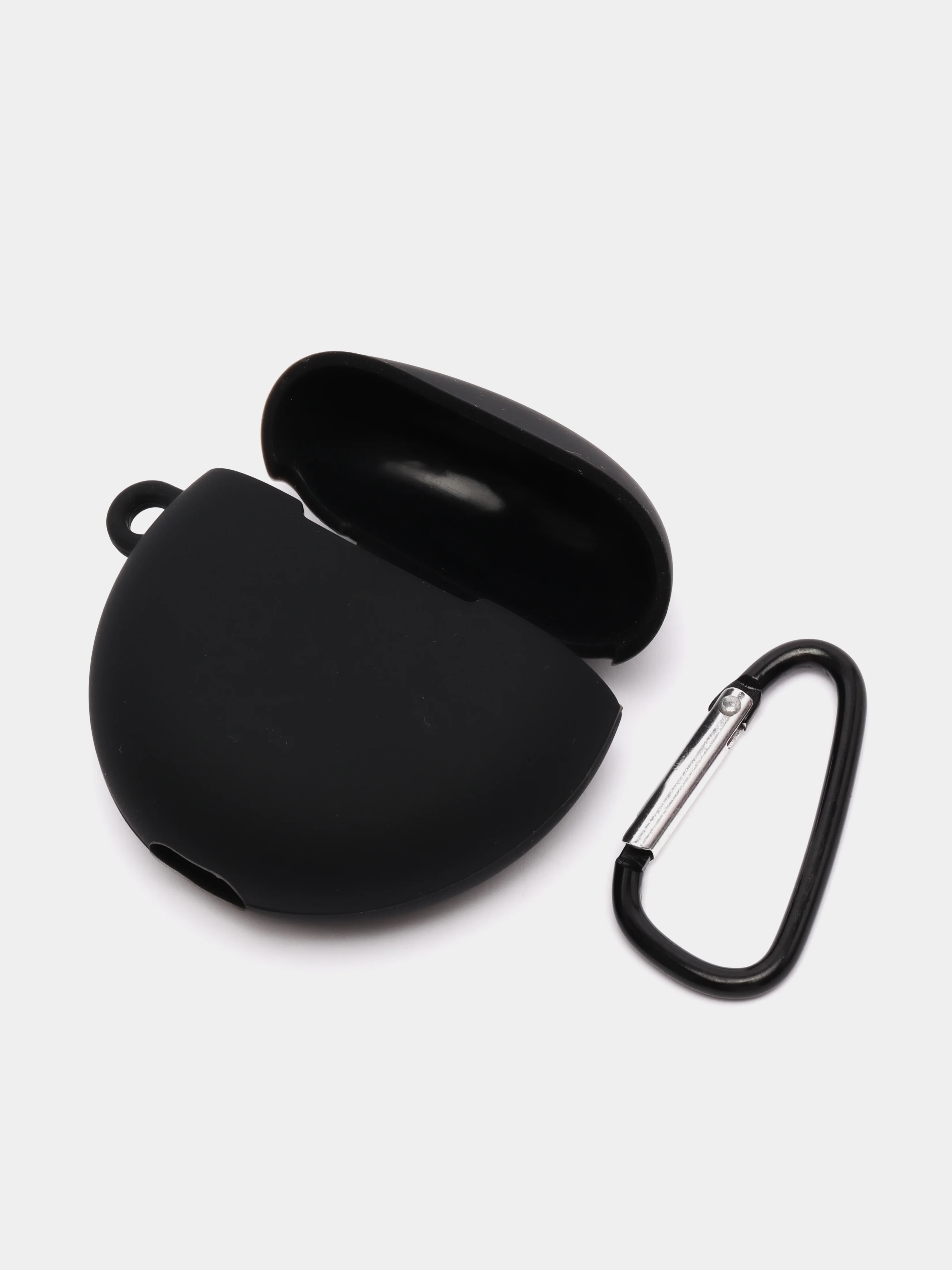 Черный чехол на Huawei FreeBuds 4 / 4E для беспроводных наушников КАРТОФАН силиконовый матовый