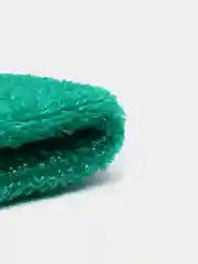 Зеленый мочалка с ручками, 12 х 80 см