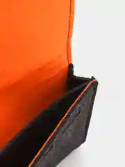 Тёмно-серый чехол для консоли Nintendo Switch/Switch OLED защитный КАРТОФАН фетровый с кармашками