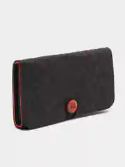 Тёмно-серый чехол для консоли Nintendo Switch/Switch OLED защитный КАРТОФАН фетровый с кармашками