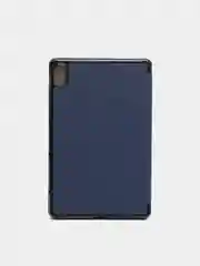 Синий меланж чехол-книжка для планшета Huawei MatePad 10.4 2022, Honor Pad V6 из экокожи КАРТОФАН