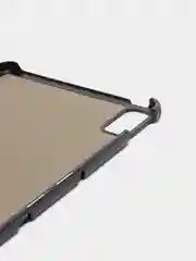 Серый чехол-книжка для планшета Huawei MatePad 10.4 2022, Honor Pad V6 из экокожи КАРТОФАН