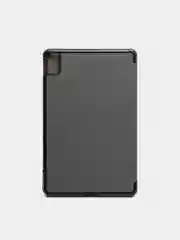 Серый чехол-книжка для планшета Huawei MatePad 10.4 2022, Honor Pad V6 из экокожи КАРТОФАН