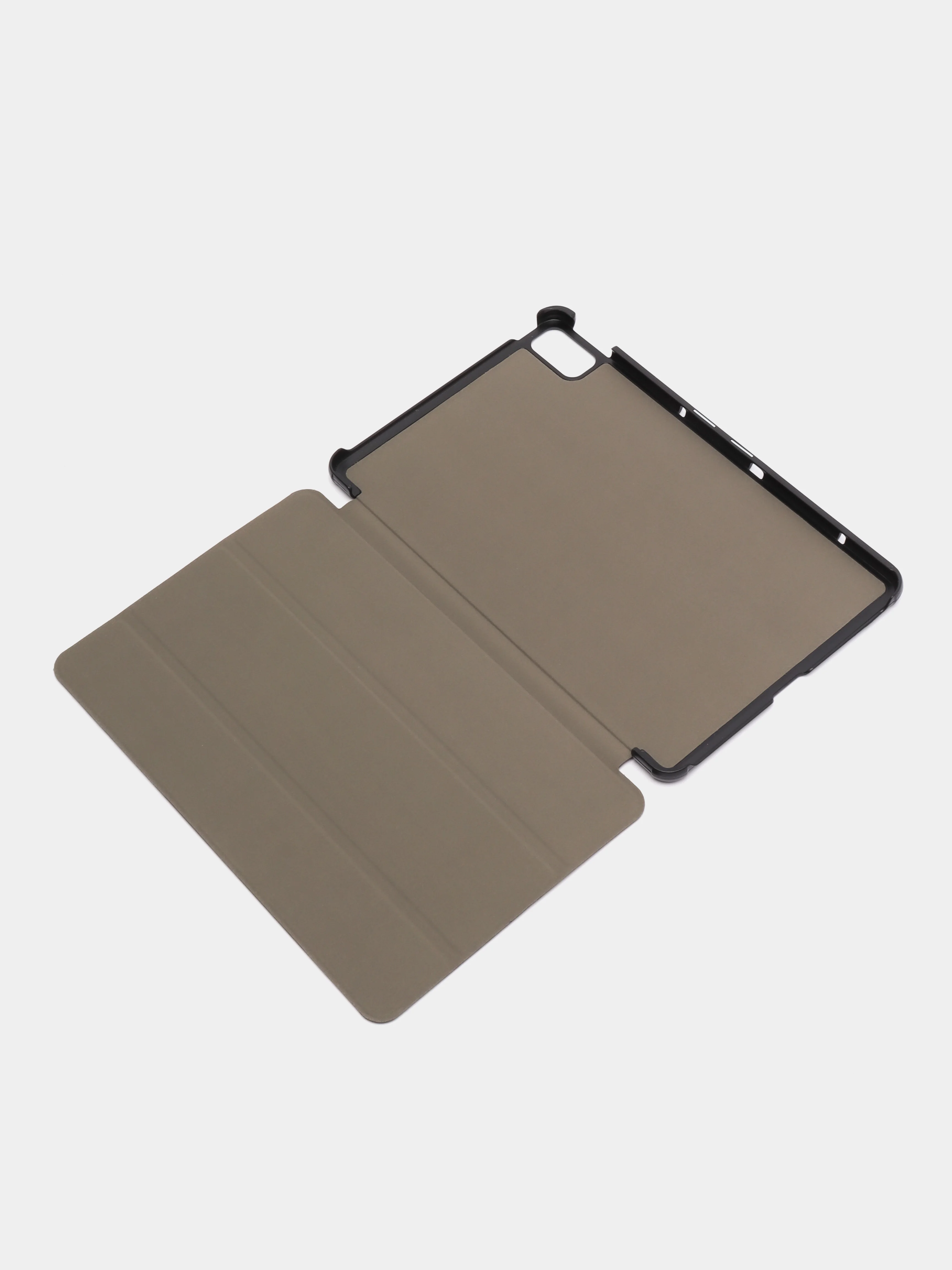 Черный чехол-книжка для планшета Huawei MatePad 10.4 2022, Honor Pad V6 из экокожи КАРТОФАН
