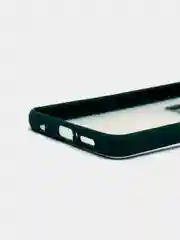 Тёмно-зелёный чехол для Xiaomi POCO X3 / POCO X3 PRO с задвижным окном для защиты камеры
