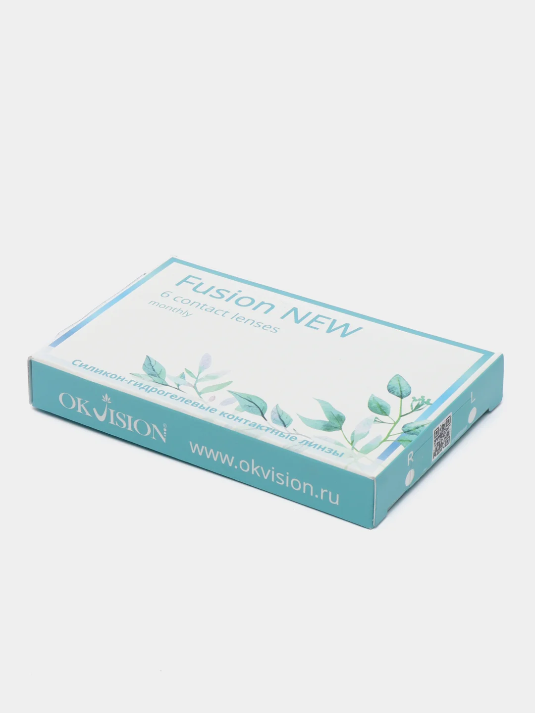 Мягкие контактные линзы OKVision Fusion New,(+2.75)-(-6.00)/14.2/8.6,6 штук