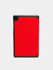 Красный чехол-книжка КАРТОФАН для планшета Samsung Tab A7 Lite 8.7" (2021) с функцией подставки