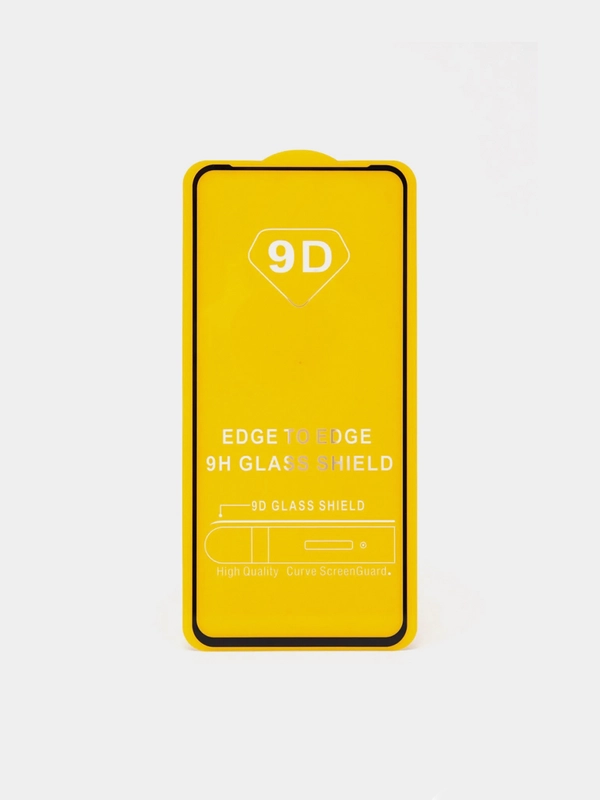 Защитное стекло для Xiaomi Redmi 9A ( Редми 9А) 9C / 10A / 9С с черной рамкой