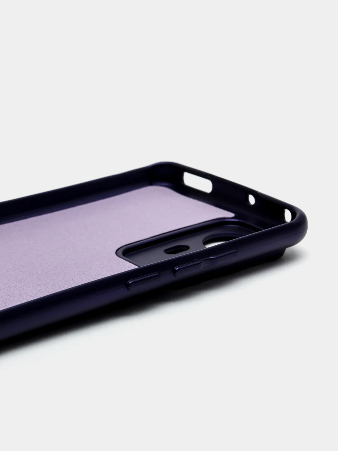 Синий чехол с защитой камерой и бархатом внутри Xiaomi 12X / XIAOMI 12