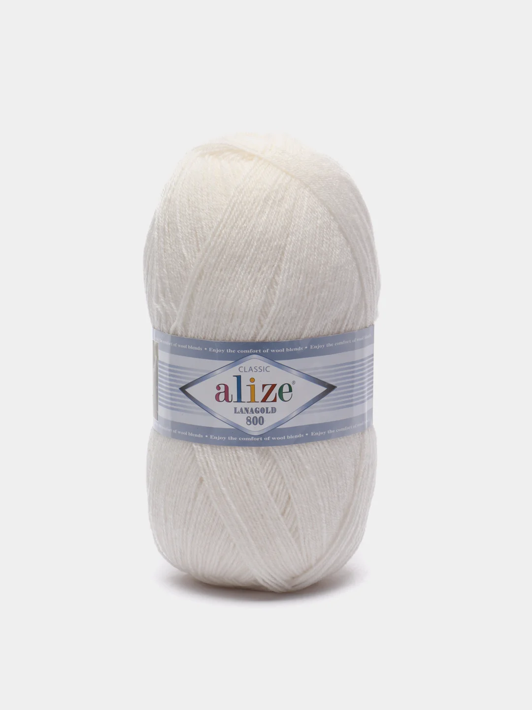 Прозрачный пряжа Alize Lanagold 800 Акрил 51% Шерсть 49% 100г 800м
