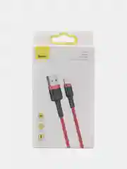 Багровый кабель Baseus Premium Cafule Cable (2.4A, USB/Lightning для Apple iPhone)