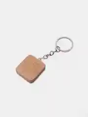 Брелок для ключей с японскими символами, из дерева
