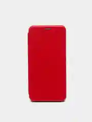 Красный чехол книжка Huawei Honor 9X Lite, Хуавей Хонор 9Х Лайт