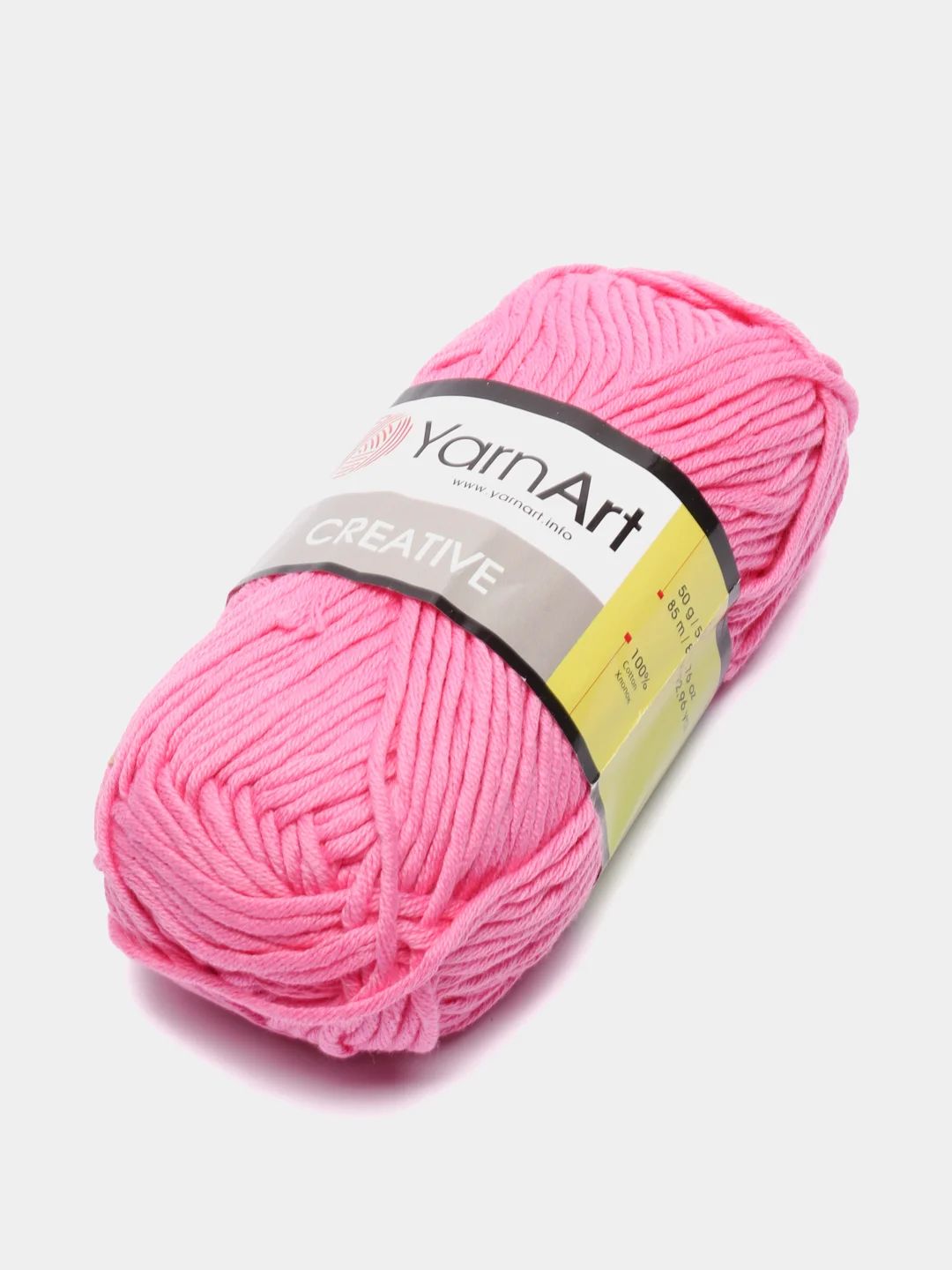 Тёмно-розовый пряжа  YarnArt  Creative 100% Хлопок  50г 85м