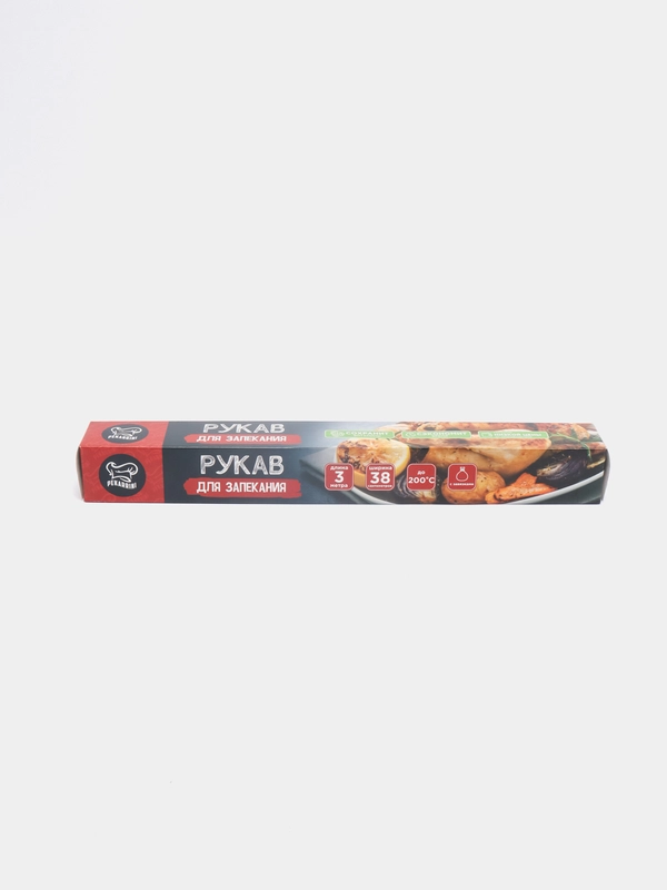 Рукав для запекания, с завязками, 3 м*38 см