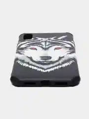 Бирюзовый чехол для iPhone 11, XR, 12, 12 Pro, 13, 13 Pro с картинкой / рисунком