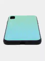 Бирюзовый чехол для iPhone XS Max, из закалённого стекла, 7 цветов