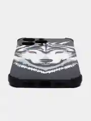 Бирюзовый чехол для iPhone 11, XR, 12, 12 Pro, 13, 13 Pro с картинкой / рисунком