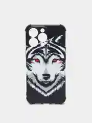 Бирюзовый чехол для iPhone 11, XR, 12, 12 Pro, 13, 13 Pro с картинкой / рисунком