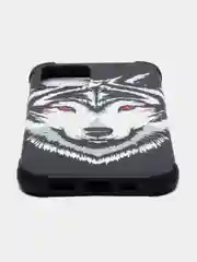 Бирюзовый чехол для iPhone 11, XR, 12, 12 Pro, 13, 13 Pro с картинкой / рисунком