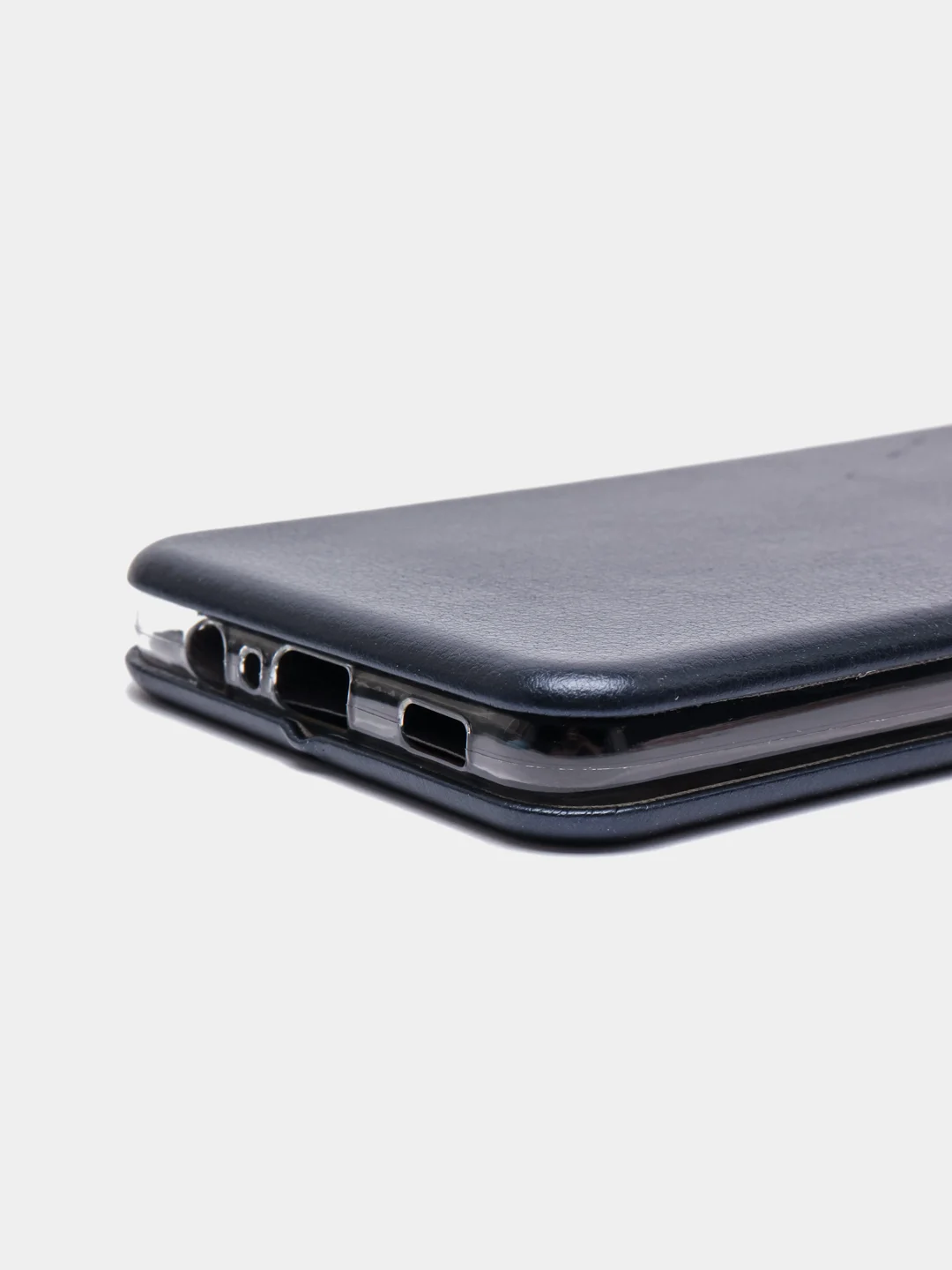 Темно-синий чехол-книжка Samsung Galaxy A02 / M02 2021 / A022F / Самсунг Галакси А02 / М02