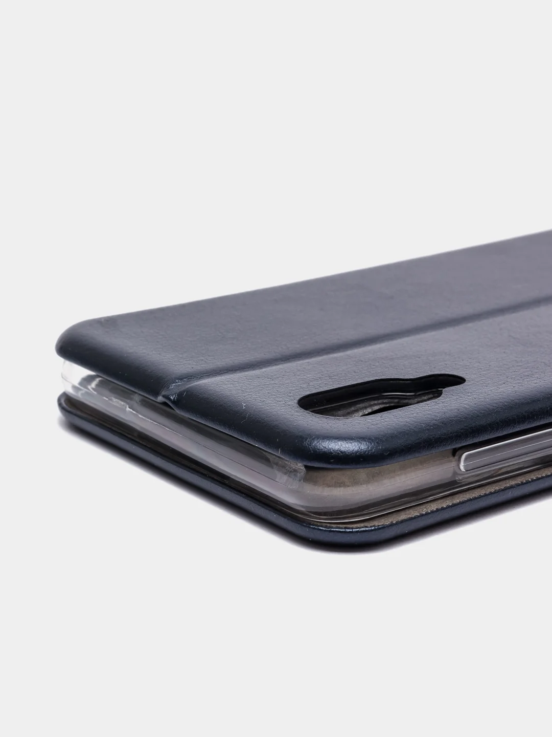 Темно-синий чехол-книжка Samsung Galaxy A02 / M02 2021 / A022F / Самсунг Галакси А02 / М02