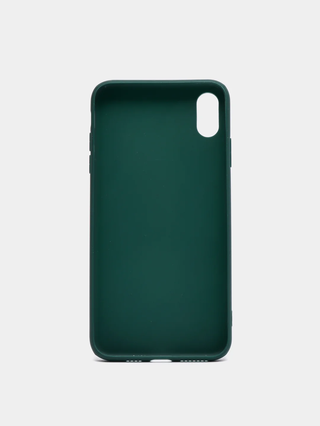 Зеленый чехол силиконовый, матовый, мягкий для Айфон iPhone XSMax / 11 / 11 Pro / 11 Pro Max / 12