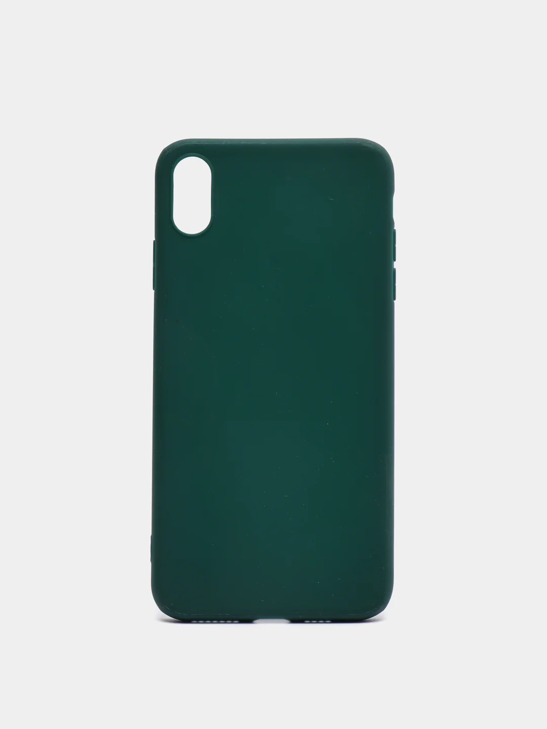 Зеленый чехол силиконовый, матовый, мягкий для Айфон iPhone XSMax / 11 / 11 Pro / 11 Pro Max / 12