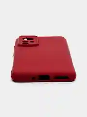 Бордовый чехол с защитой камерой и бархатом внутри Xiaomi 12X / XIAOMI 12