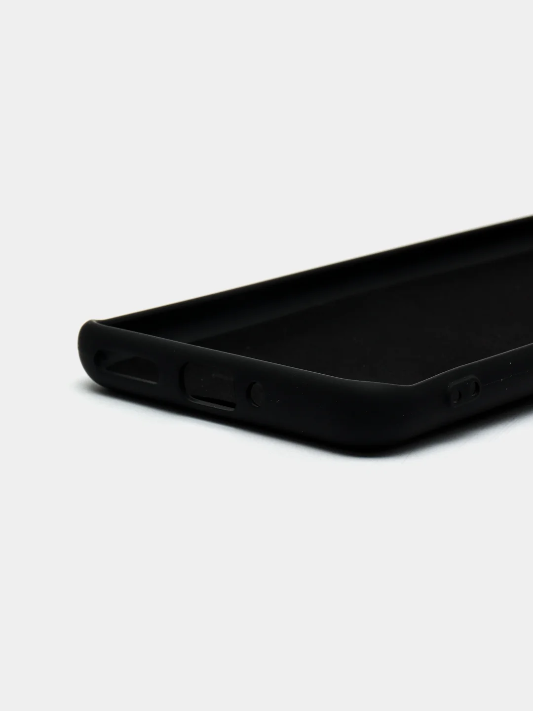 Черный чехол с защитой камерой и бархатом внутри Xiaomi 12X / XIAOMI 12
