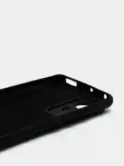 Черный чехол с защитой камерой и бархатом внутри Xiaomi 12X / XIAOMI 12