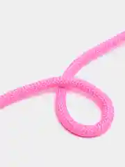 Розовый скакалка с люрексом для художественной гимнастики, 2 цвета, Body Form