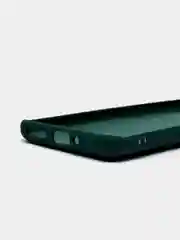 Зеленый чехол с защитой камерой и бархатом внутри Xiaomi 12X / XIAOMI 12