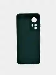 Зеленый чехол с защитой камерой и бархатом внутри Xiaomi 12X / XIAOMI 12