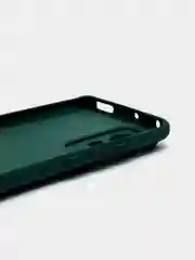Зеленый чехол с защитой камерой и бархатом внутри Xiaomi 12X / XIAOMI 12