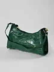 Белый женская сумка-багет