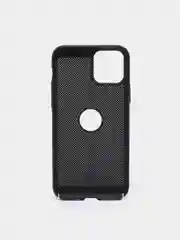 Черный чехол ультратонкий с перфорацией для Айфон iPhone 11, iPhone 11 Pro, iPhone 11 Pro Max