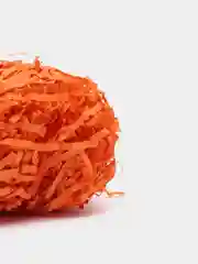 Оранжевый бумажный наполнитель для подарочных коробок
