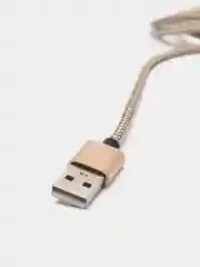Кабель SKYDOLPHIN S59, USB-Micro, с магнитным коннектором, 2.4 A, 1 м